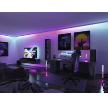 EntertainLED USB LED Strip TV-Beleuchtung 75 Zoll 3,1 m 5W 186 LEDs RGB Farbwechsel mit Memoryfunktion + Fernbedienung-thumb-10