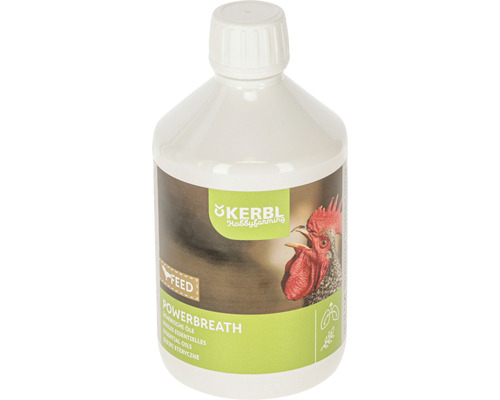 Futterergänzung KERBL Power Breath, mit ätherischen Ölen zur Unterstützung der Atemwege, 500 ml-0