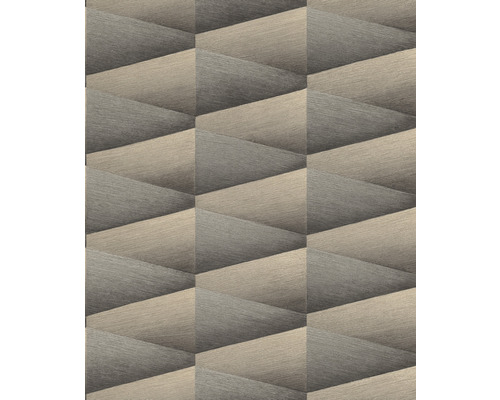 Vliestapete 554670 Composition Geometrisch grau beige