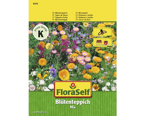 Blumensamenmix FloraSelf 'Blütenteppich' samenfestes Saatgut-0