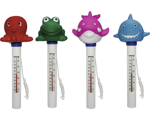 Pool Thermometer Tierchen zufällige Farb- und Musterauswahl