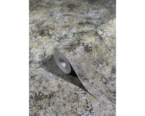 Vliestapete 85724 Natural Opulence by Felix Diener Stein-Optik grau silber