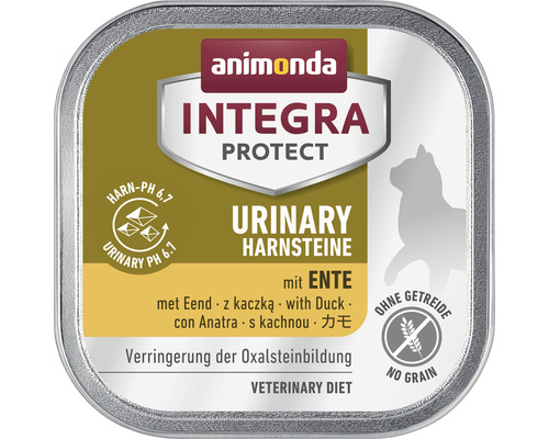 Katzenfutter nass animonda Integra Protect Urinary Oxalstein Ente 100 g