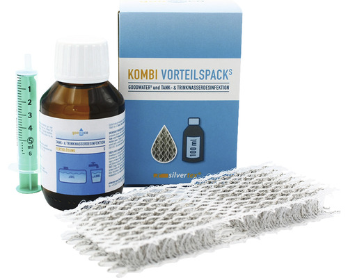 goowaco Kombi-Vorteilspack Wasserdesinfektion & Konservierung bis 50L