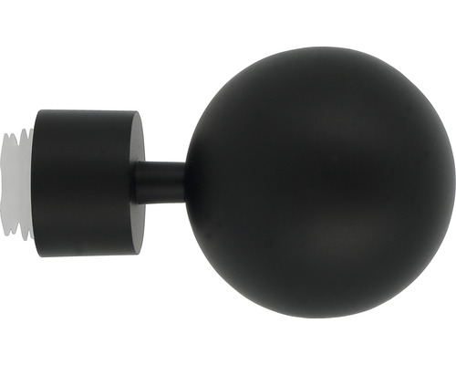 Endstück Kugel für Premium Black Line schwarz Ø 28 mm 1 Stk.-0