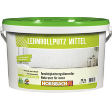 HORNBACH Lehmrollputz konservierungsmittelfrei weiß 20 kg-thumb-0
