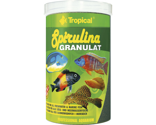 Granulatfutter Tropical Spirulina Granulat 250 ml