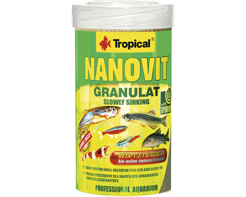 Granulatfutter Tropical Nanovit Granulat 100 ml
