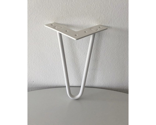 Tarrox Möbelfuß SPIDER Hairpin Ø 58 x 200 mm weiß 1 Stück