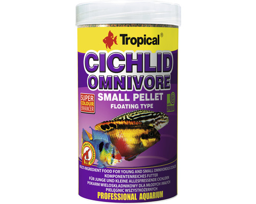 Pelletfutter Tropical Cichlid Omnivore Pellet S 250 ml