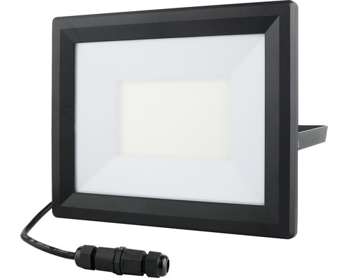 LED Strahler IP65 100W 8000 lm 4000 K neutralweiß HxLxB 284x65x229 mm schwarz-0