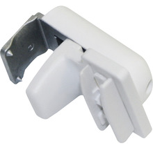Klemmträger für Plissee weiß 4er-Pack-thumb-0