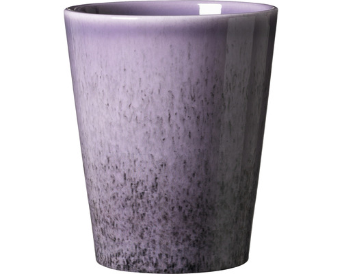 Orchideenvase Soendgen Medina Glaze Keramik Ø 13 cm H 15 cm violett