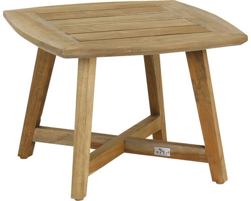 Loungetisch Beistell-Tisch Best Paterna 50 x 50 x 42 cm eckig Holz holz