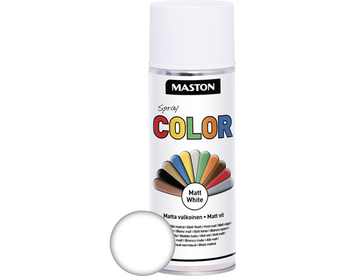Sprühlack Maston Color matt weiss 400 ml