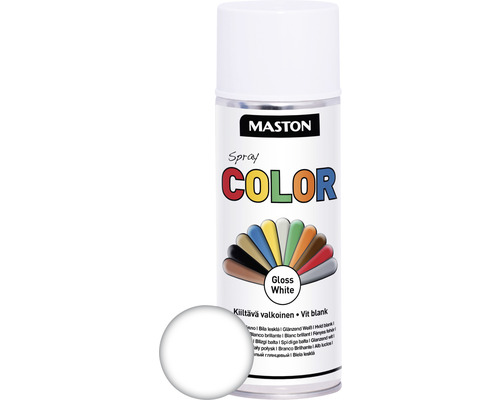 Sprühlack Maston Color glanz weiss 400 ml