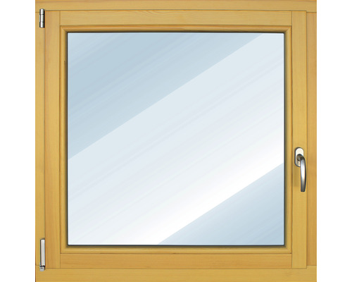 ARON Basic Holzfenster Kiefer lackiert S10 weide 750x750 mm DIN Links-0