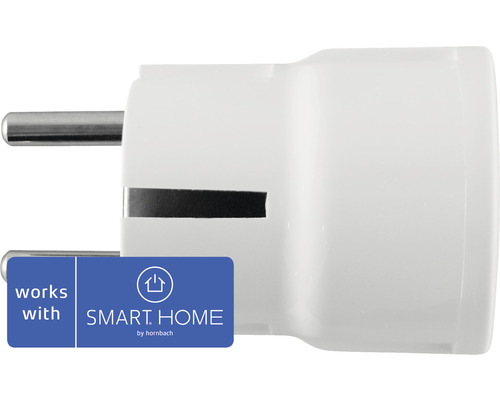 frient Smart Plug Mini (F) Zigbee weiß Zwischenstecker - Kompatibel mit SMART HOME by hornbach-0