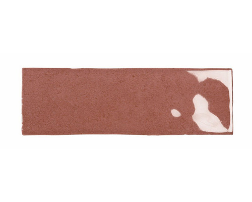 Steingut Metrofliese Nolita 6,5 x 20 cm rot