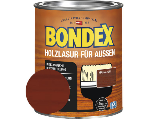 BONDEX Holzlasur mahagoni 750 ml