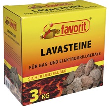 favorit Lavasteine 3kg für Gas- und Elektrogrills-thumb-0
