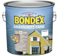 BONDEX Holzfarbe-Dauerschutzfarbe schneeweiß 2,5 L