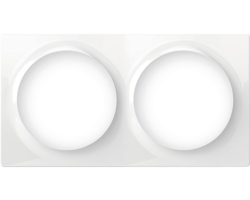 Fibaro 2-fach Abdeckplatte weiß für Geräte der Walli-Serie Zubehörteil