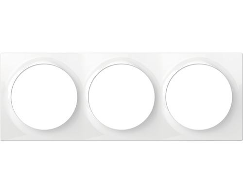 Fibaro 3-fach Abdeckplatte weiß für Geräte der Walli-Serie Zubehörteil