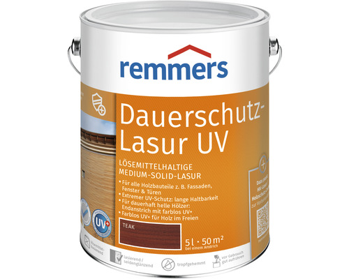 Remmers Dauerschutzlasur UV teak 5 l
