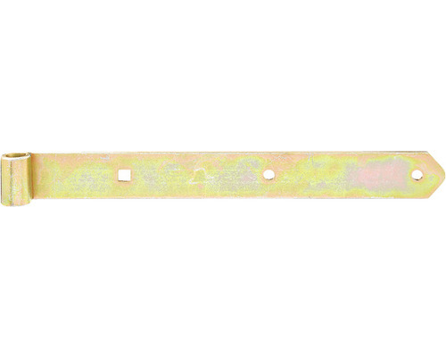 Ladenband Typ 6 gerade Form halbschwer 400 x 13 x 40 mm galv. verzinkt, dickschichtpassiviert Ladenband Typ 6 gerade Form halbschwer 400 x 13 x 40 mm galv. verzinkt, dickschichtpassiviert