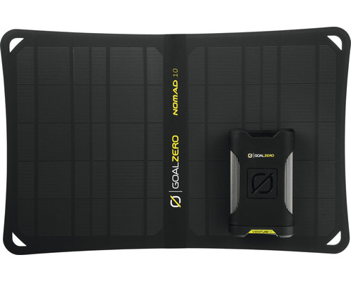 Goal Zero Venture 35 + Nomad 10 Solar Kit bestehend aus Venture 35 + Nomad 10 Solarpanel 10 Watt