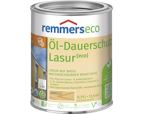 Remmers eco Öl-Dauerschutzlasur farblos 750 ml