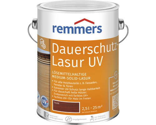 Remmers Dauerschutzlasur UV teak 2,5 l