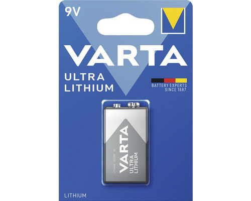 Varta Batterie 9 Volt Ultra Lithium 6122 1 Stück