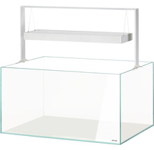 Aquarium AQUAEL UltraScape 90 mit LED Beleuchtung ca. 243 l OPTI-Glas, Weißglas, ohne Unterschrank snow-thumb-0