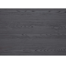 Badmöbel-Set Sanox Maxx XL BxHxT 101 x 183 x 45,5 cm Frontfarbe black oak mit Waschtisch Keramik weiß und Keramik-Doppelwaschtisch Spiegel mit LED-Beleuchtung Waschtischunterschrank-thumb-4