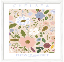 Gerahmtes Bild Flower Market II 33x33 cm-thumb-0
