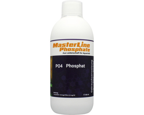 Aquariumpflanzendünger MasterLine Phoshat 500 ml Phosphatdünger mit zusätzlichem Kalium-0