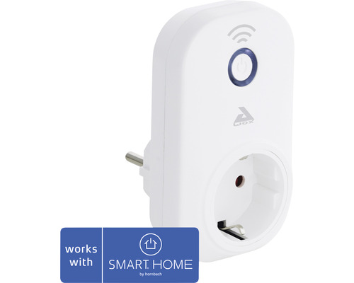 Zwischenstecker Smart Plug Plus Crosslink Bluetooth - Kompatibel mit SMART HOME by hornbach