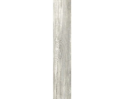 Feinsteinzeug Wand- und Bodenfliese Notta Silver 11 x 60 x 0,8 cm matt