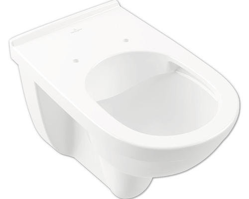 Wand-WC Villeroy & Boch ViCare Tiefspüler offener Spülrand erhöht weiß ohne WC-Sitz 4695R001-0