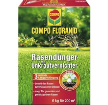 Rasendünger Compo Floranid mit Unkrautvernichter 6 kg 200 m²-thumb-0