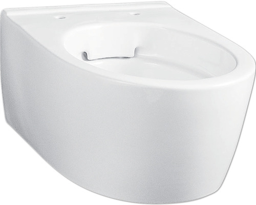 Wand-WC GEBERIT iCon Tiefspüler ohne Spülrand Kurz Wassersparend weiß ohne WC-Sitz 204070000