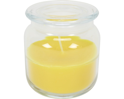 Kerzenglas Citronella Ø 10 cm gelb-0