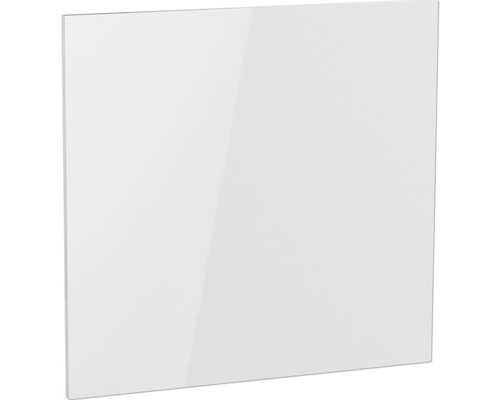 Geschirrspülerblende für teilintegrierten Geschirrspüler Optifit Arvid986 BxTxH 59,6 x 1,6 x 57,2 cm Frontfarbe weiß glänzend Korpusfarbe weiß-0