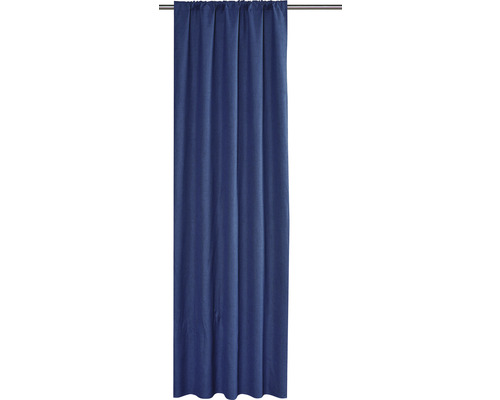 Vorhang mit Universalband Blackout blau 135x280 cm | HORNBACH