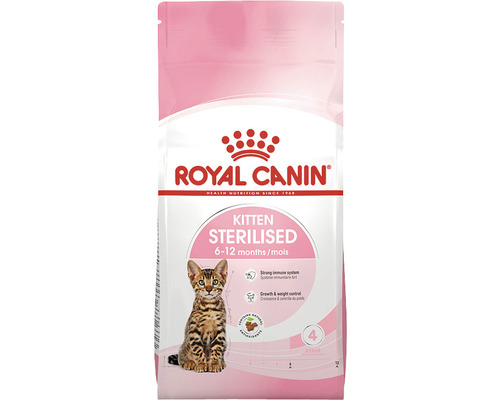 Katzenfutter trocken ROYAL CANIN Sterilised Kittenfutter für kastrierte Kätzchen 0,4 kg