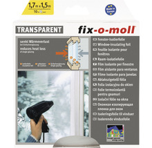 fix-o-moll Fensterfolie Isolierfolie Thermofolie transparent 1,7 x 1,5 m-thumb-0