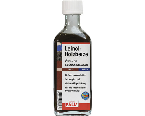Barend Palm Leinöl-Holzbeize teak 250 ml