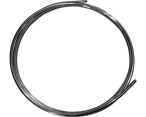 Kupferrohr Ø 10 mm (Ring ca. 5 m) verchromt